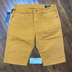NWT Buffalo David Bitton Sample Parker-X Slouch Fit Stretch Shorts #B101